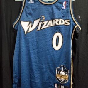 Adidas Blue Washington Wizards Jersey